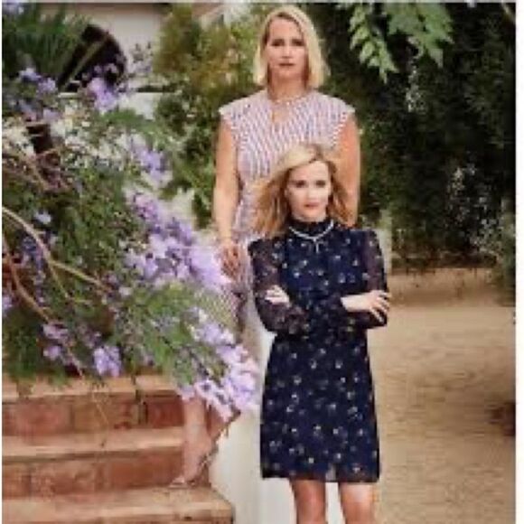 Draper James Gingham Keyhole Midi Dress NWT - Picture 2 of 15